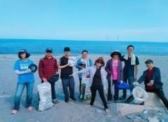 Annual Beach cleaning events held by staff/student clubs. (Taitung University)