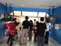 Visits by the staff and students to the Taitung Environmental Education Center for solid waste recycling, solid waste incineration, and ocean protection. (Taitung University)